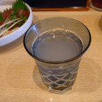 手打そば もり - 2011年８月：お酒、「松の寿」