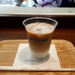 キーズカフェ - アイスカフェラテ：300円