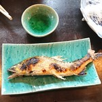 なべいち - 活あゆの塩焼(390円)