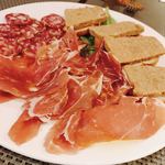 創作イタリアン Gemelli - 生ハムとテリーヌの盛り合わせ