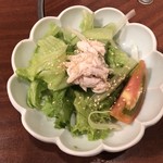 鳥つね自然洞 - サラダ