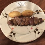 鳥つね自然洞 - つくね、レバー