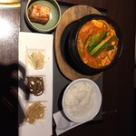 焼肉 徳寿 - ランチ スンドゥブチゲセット