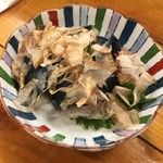 「水ナスの漬物」(300円)