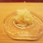 天現寺小野 - 卵の塩漬け