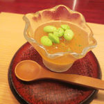 天現寺小野 - 雲丹の冷製茶わん蒸し　鱧ソース