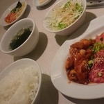 焼肉 寿亭 - ランチセット