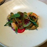 レチュード - 赤海老のポアレ