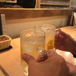 モメンティ・フェリチ - H.30.7.16.夜 ハイボール vs ハイボール de 乾杯♪