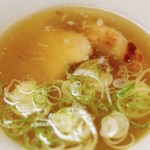 煮干鰮らーめん 圓 - 塩つけ麺のスープ