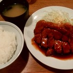 大阪トンテキ - トンテキ定食200ｇ