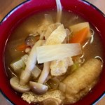 SUN - 野菜の味噌汁が絶品です！