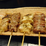 北新地たゆたゆ - おすすめ五串（ 850円）