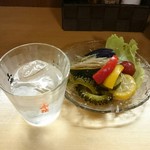 おてちきや - 麦焼酎とお通し