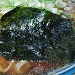 満び - らーめん太麺あっさりの海苔