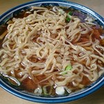 満び - らーめん太麺あっさりの麺