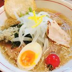 麺や 雅流 - 白醤油の和風冷やしラーメン  780