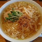 手打ちラーメン 谷家 - しょうがラーメン(￥740-)  大盛無料  麺２玉