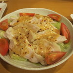 鳥長 - 胸肉のサラダ風