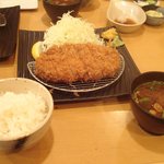 極上ロースかつ定食