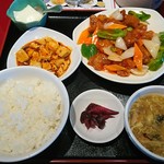 Eiri - ランチ  揚げ豚肉の酢豚定食