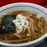 中華料理 丸福 - 半ラーメンです