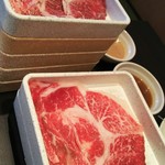 しゃぶ葉 - プレミアムの肉