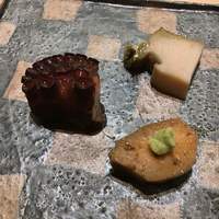鮨 なんば 日比谷 - 蛸・鮑・あん肝