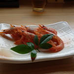 松月 - ザルエビの塩ゆで