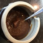 やきとりひびき  - 辛味噌です。