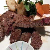 福寿館 大阪難波店 - レディースランチのステーキ