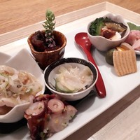 広尾はしづめ - 前菜盛り合わせ　一品一品のレベル高し