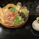 野菜天ぶっかけ　７３０円
