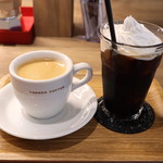 Yanaka Kohi Ten - 本日のコーヒーM（ホット）＆ウインナーコーヒーS（アイス）