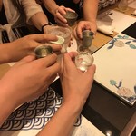 鮓 きずな - おめでとうの乾杯♪