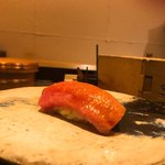 鮓 きずな - 中トロ   なぜボケる(T ^ T)