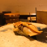 鮓 きずな - 煮蛤   なぜボケる(T ^ T)