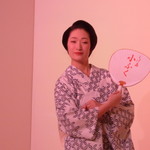 宮川町ビアガーデン - 芸妓さんの舞の披露　地方さんは座っているのでお写真が撮れず＞＜