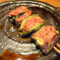 鳥茂 - ピーマン肉詰め