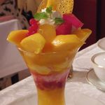 資生堂パーラー - 沖縄県 西表島産 アップルマンゴーのパフェ