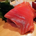 柳鮨 - サーモン＆タコ