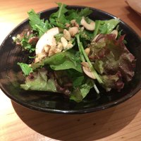 鳥恵 上野広小路店 - 生マッシュルームのサラダ