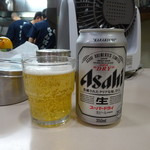 たなべ - 缶ビール(400円)