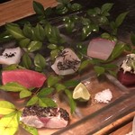 大どころ - 一人分ずつ分けて盛られています。