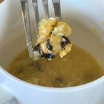 Faro blanco cafe - 焼きトウモロコシ入りのスープ
