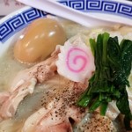 塩そば専門店 桑ばら - 超絶冷やし合体！カキホタテマーズ 〆ごはん付き(某日の裏そば)