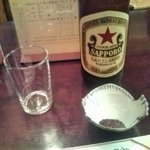 神田まつや - サッポロラガービール