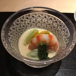 ぎんざ 一二岐 - 冷製の炊き合わせ 味噌仕立て