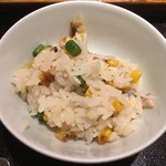 ぎんざ 一二岐 - 鮎ご飯