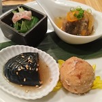 Gyuukatsu To Washu Baru Koda - 季節の前菜４種盛り合わせ